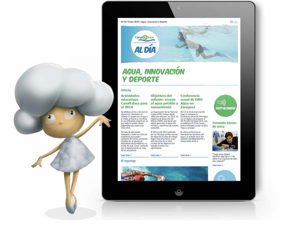 En el curso 2014-2015 nace el boletín digital del programa 20260206 CE Primera Newsletter
