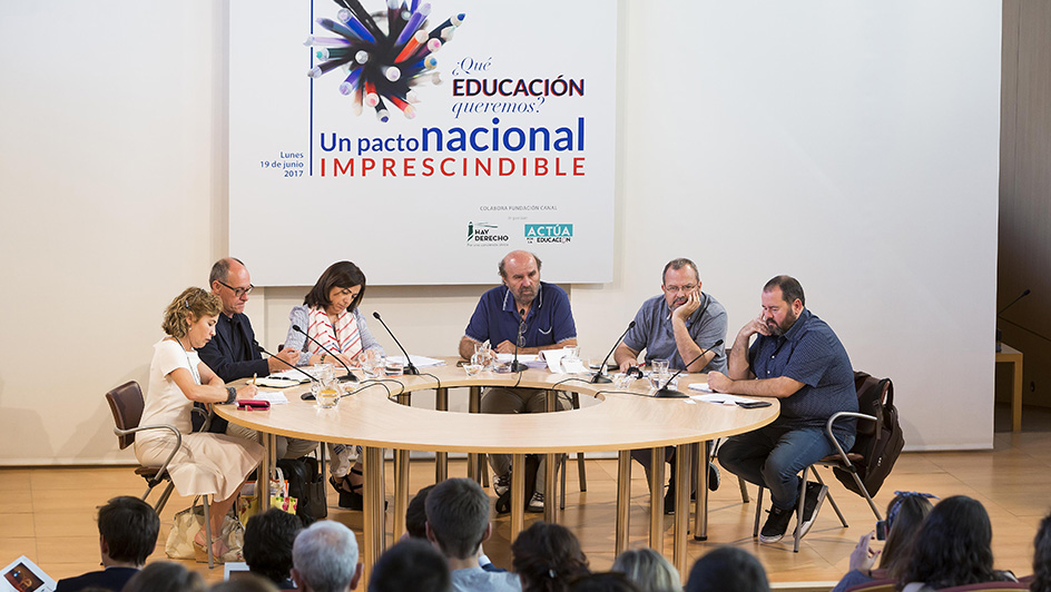 Debate “¿Qué Educación queremos? Un pacto nacional imprescindible”