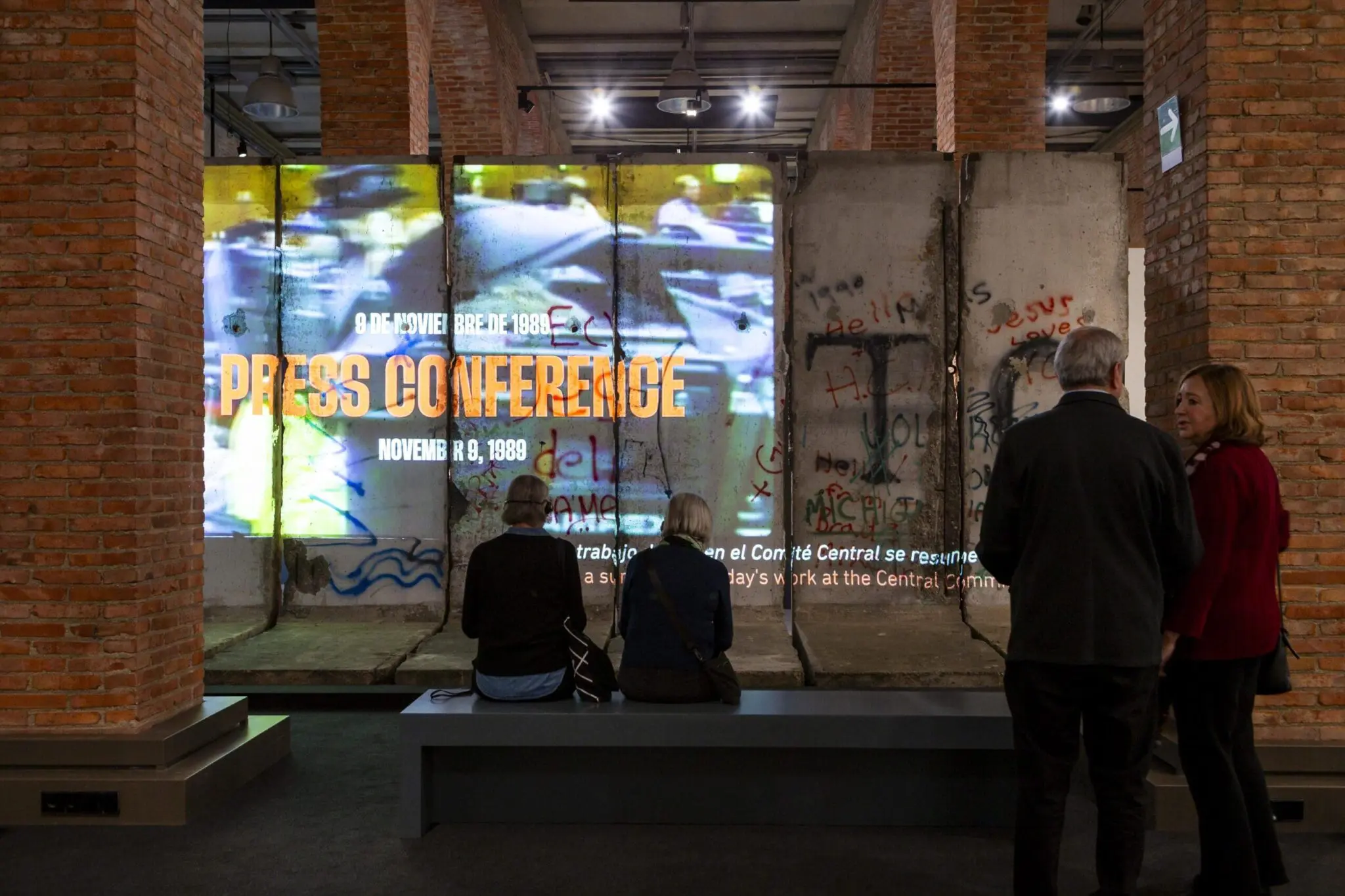 La exposición El Muro de Berlín. Un mundo dividido ha recibido más de 100.000 visitantes desde su apertura