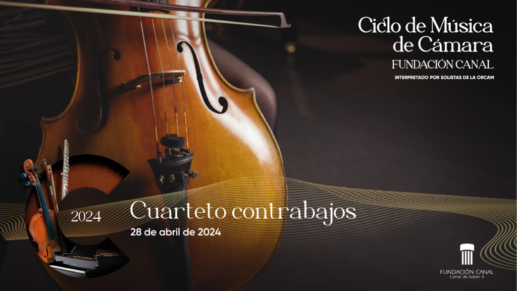 Concierto del Ciclo de Música de Cámara de la Fundación Canal "Cuarteto contrabajos"