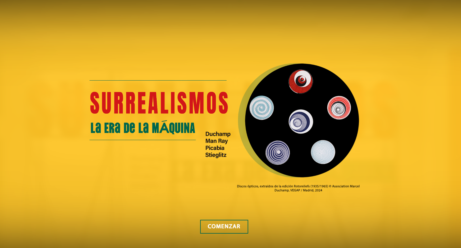 Visita virtual 3d de la exposición 'Surrealismos. la era de la máquina'